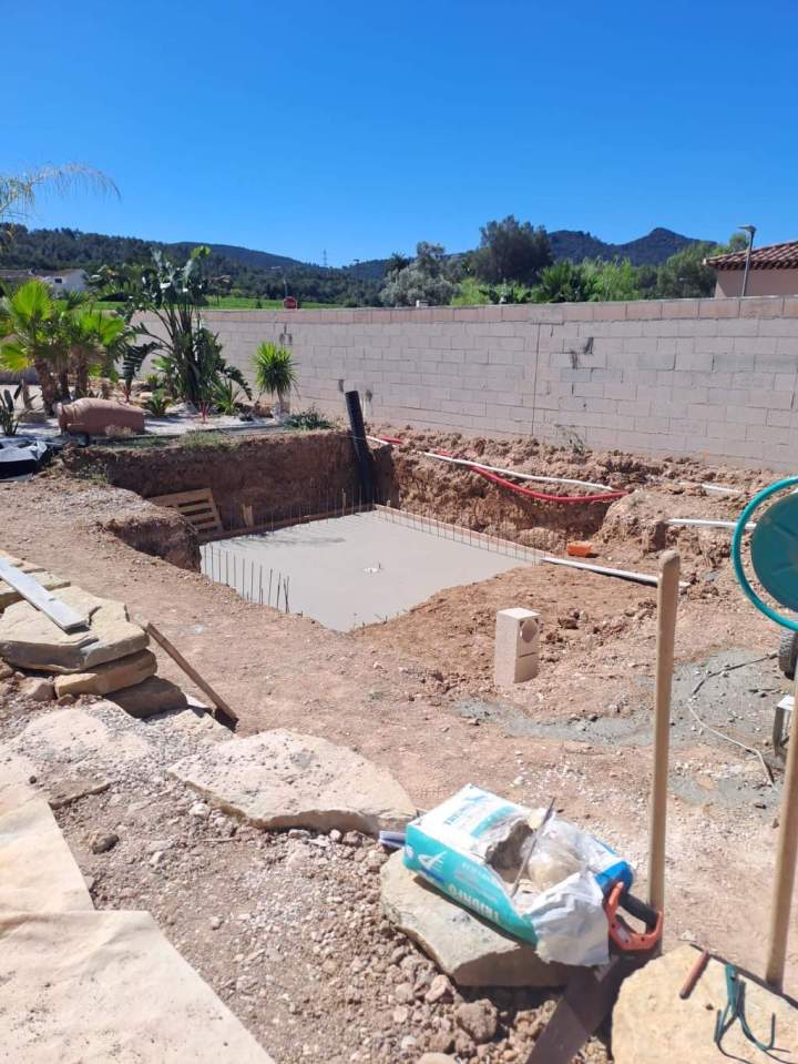 Création de piscine, Le Lavandou