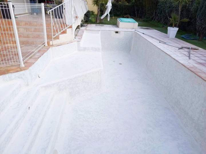 Rénovation de bassin La Londe-les-Maures