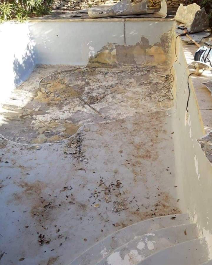 Rénovation de bassin La Londe-les-Maures